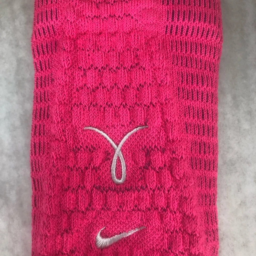 Nike Unicorn Kay Yow Pink Dri-Fit ADV Socks Mens Size 2XL/15-18 IB9160-645 New